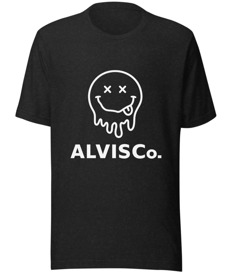 ALVISCo. Melting Smiley Tee