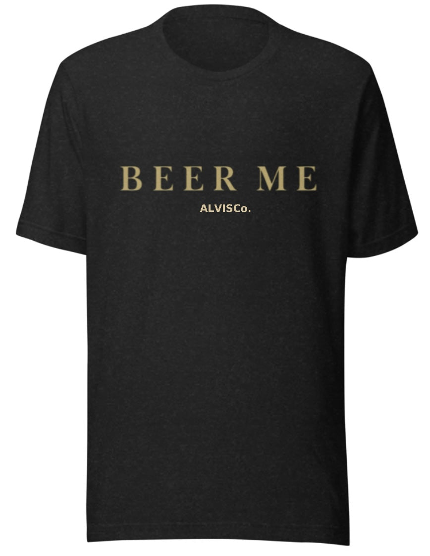 Beer Me” Minimalist Bar Tee – ALVISCo.