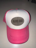 ALVIS Backroad Bar & Grill Pink & White Trucker Hat