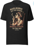 Marlboros Out the Window” Rebel Girl Tee – ALVISCo.