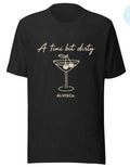 A Tini Bit Dirty” Martini Tee — ALVISCo.