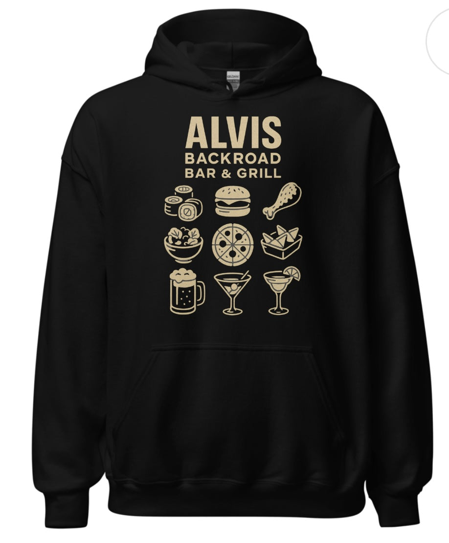 ALVIS Backroad Bar & Grill Icon Hoodie