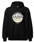 Daddy Needs a Beer” Mountain Badge Hoodie
