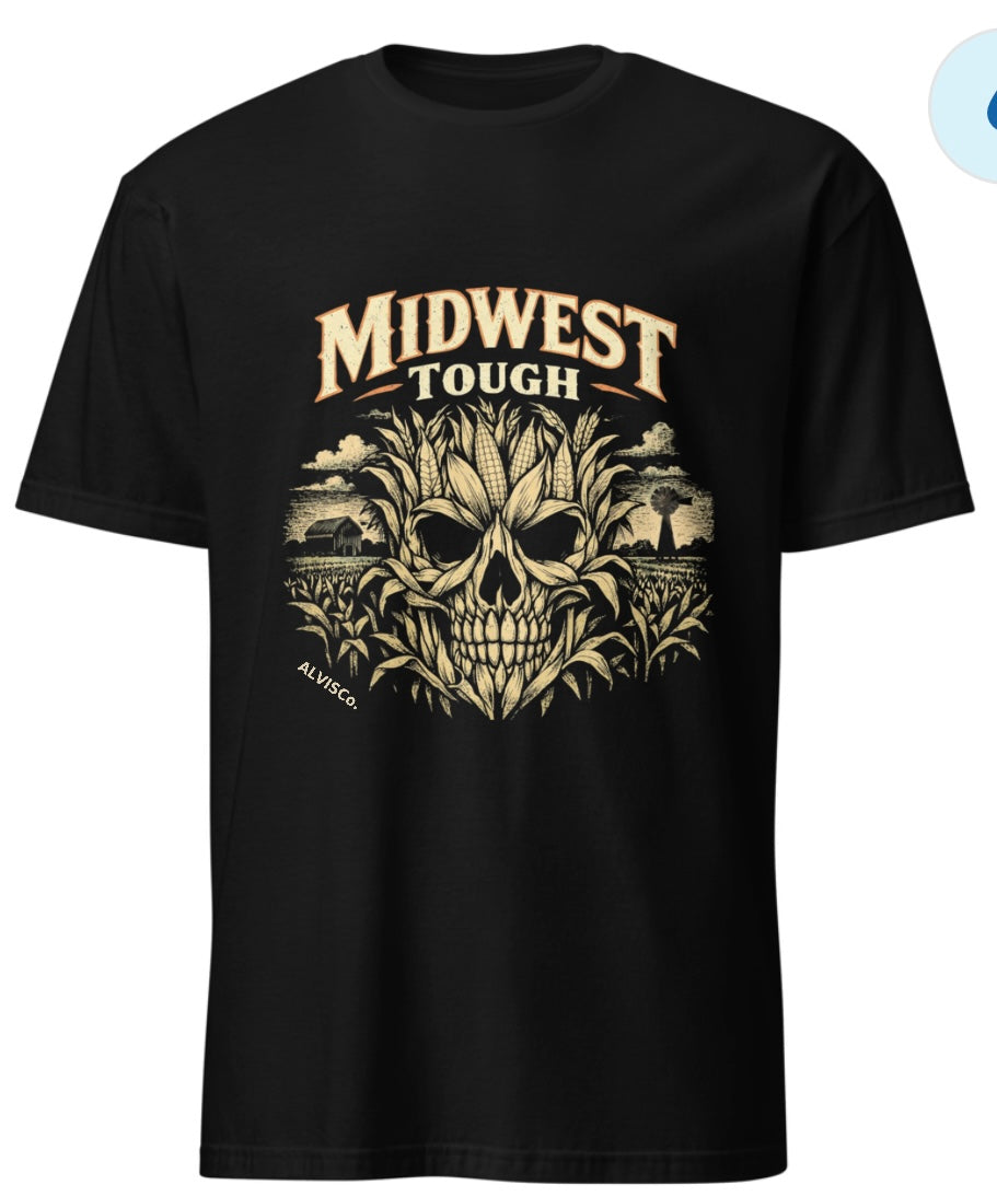 Midwest Tough – Corn Skull Tee