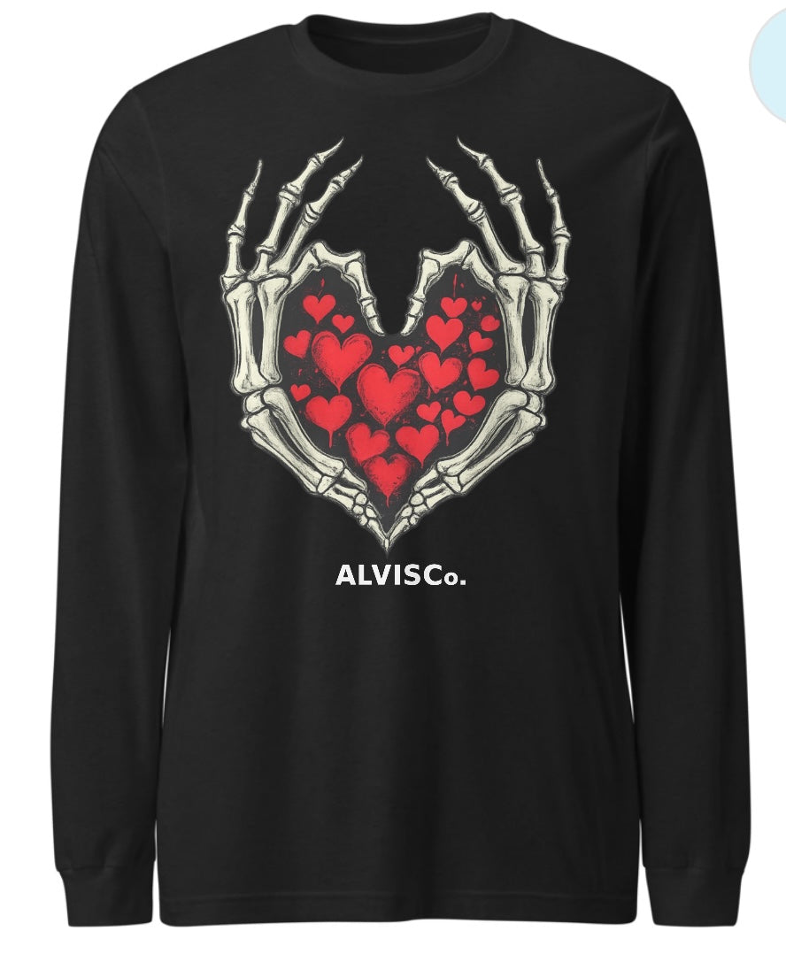 Valentines - Deadly in Love Long Sleeve Tee