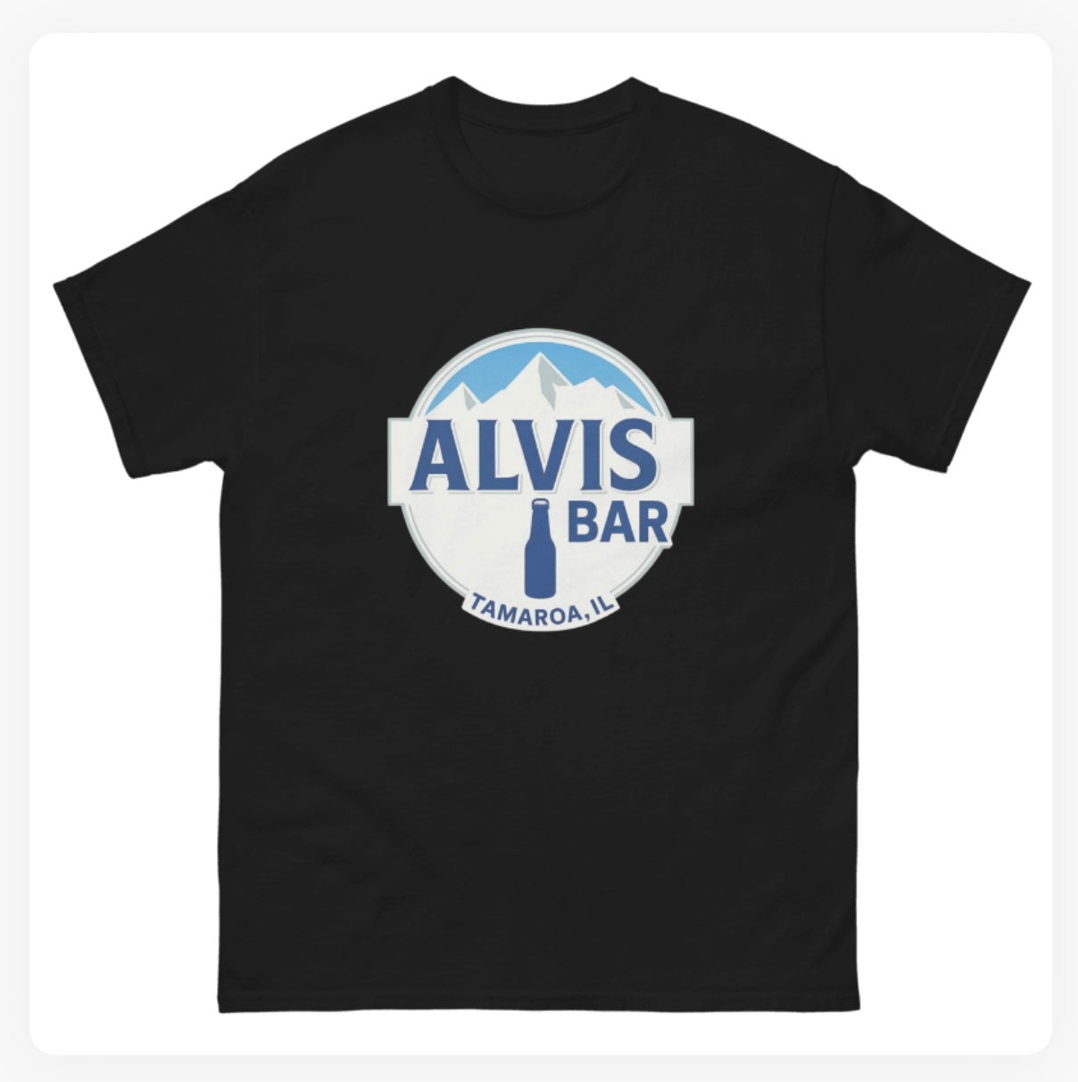 Alvis Bar “Peak Chill” Tee — Tamaroa, IL