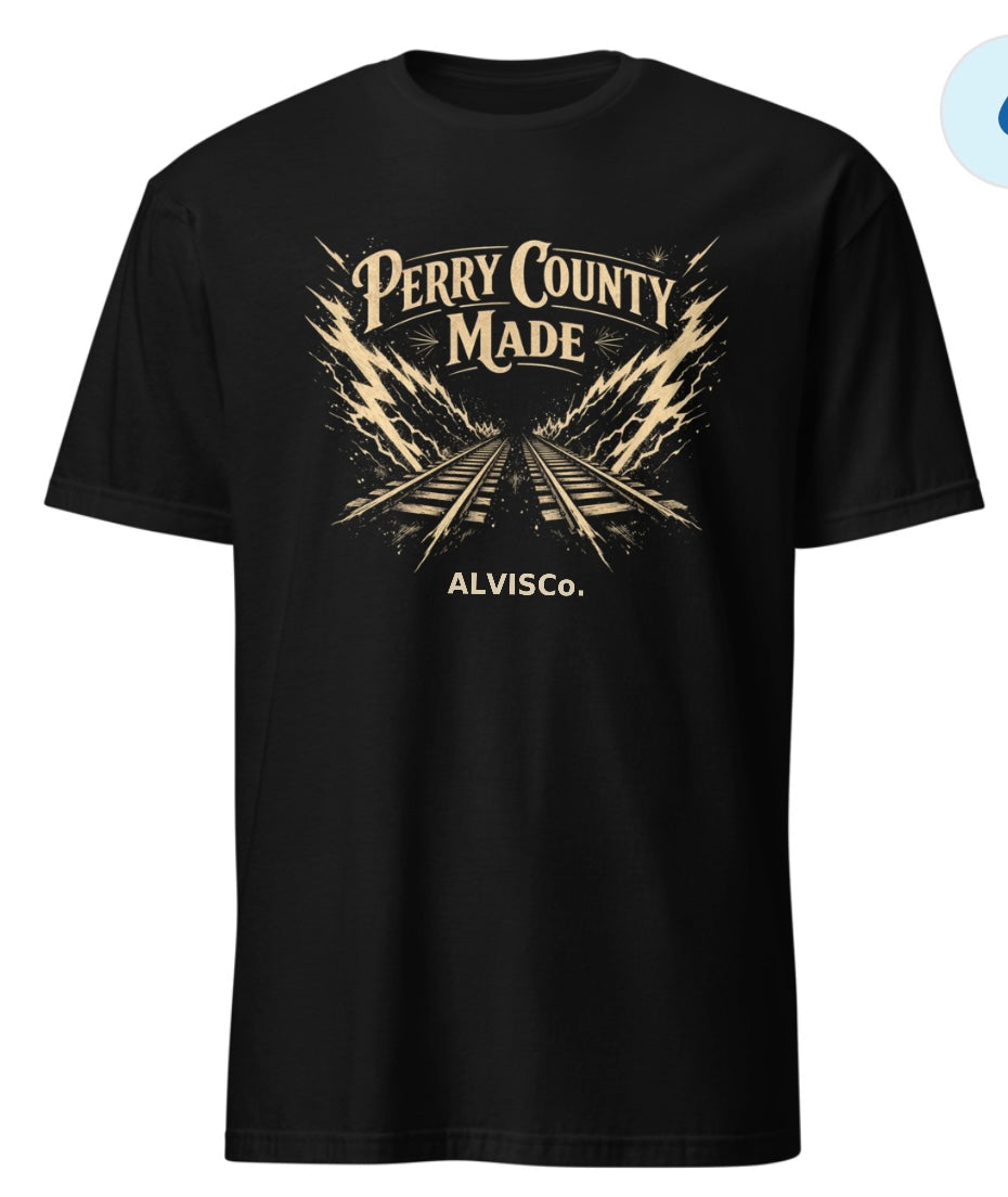 Perry County Made – Railroad Lightning Tee