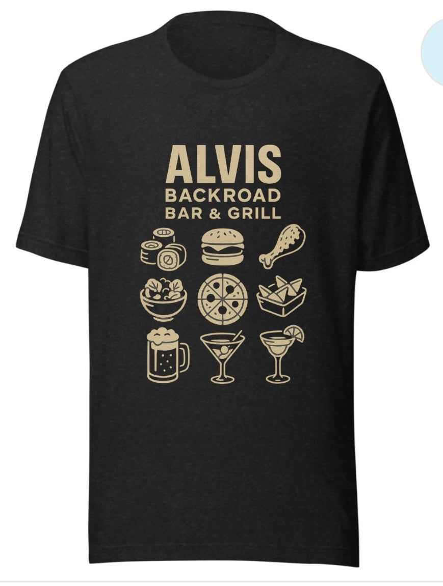 ALVISCo “Food Icons” Bar & Grill Tee