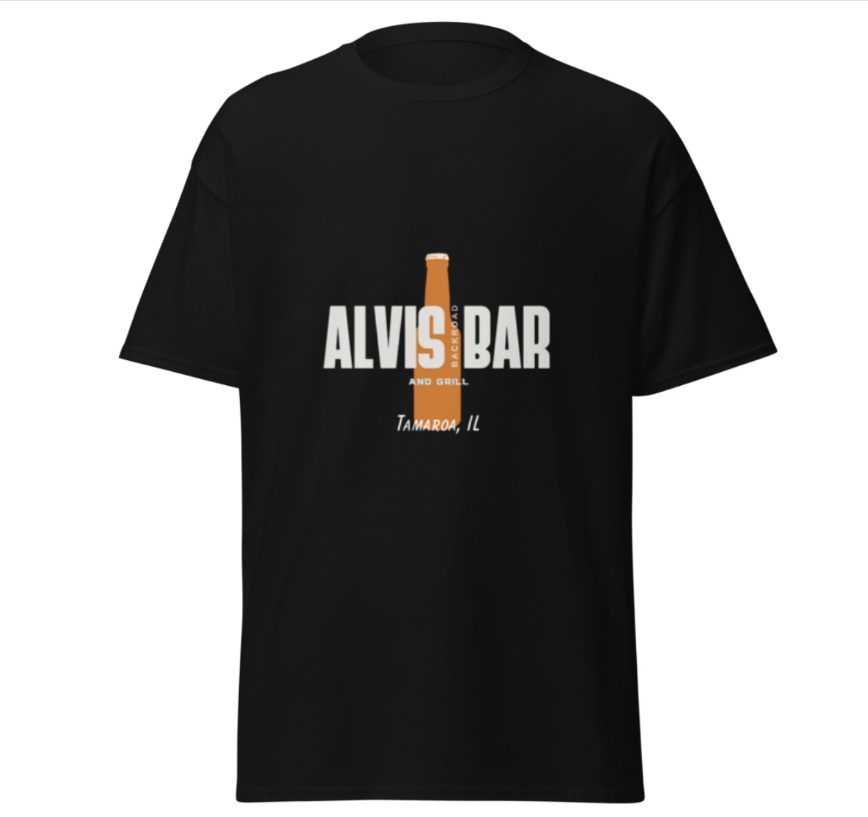 Official Alvis Bar & Grill Logo T-Shirt